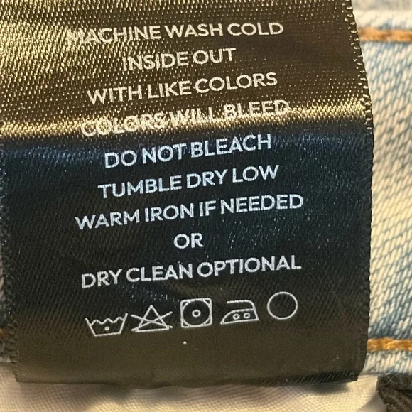 ONESO-Women's NWOT Dark Blue Wide Leg Jeans Size 28 - Picture 9 of 9